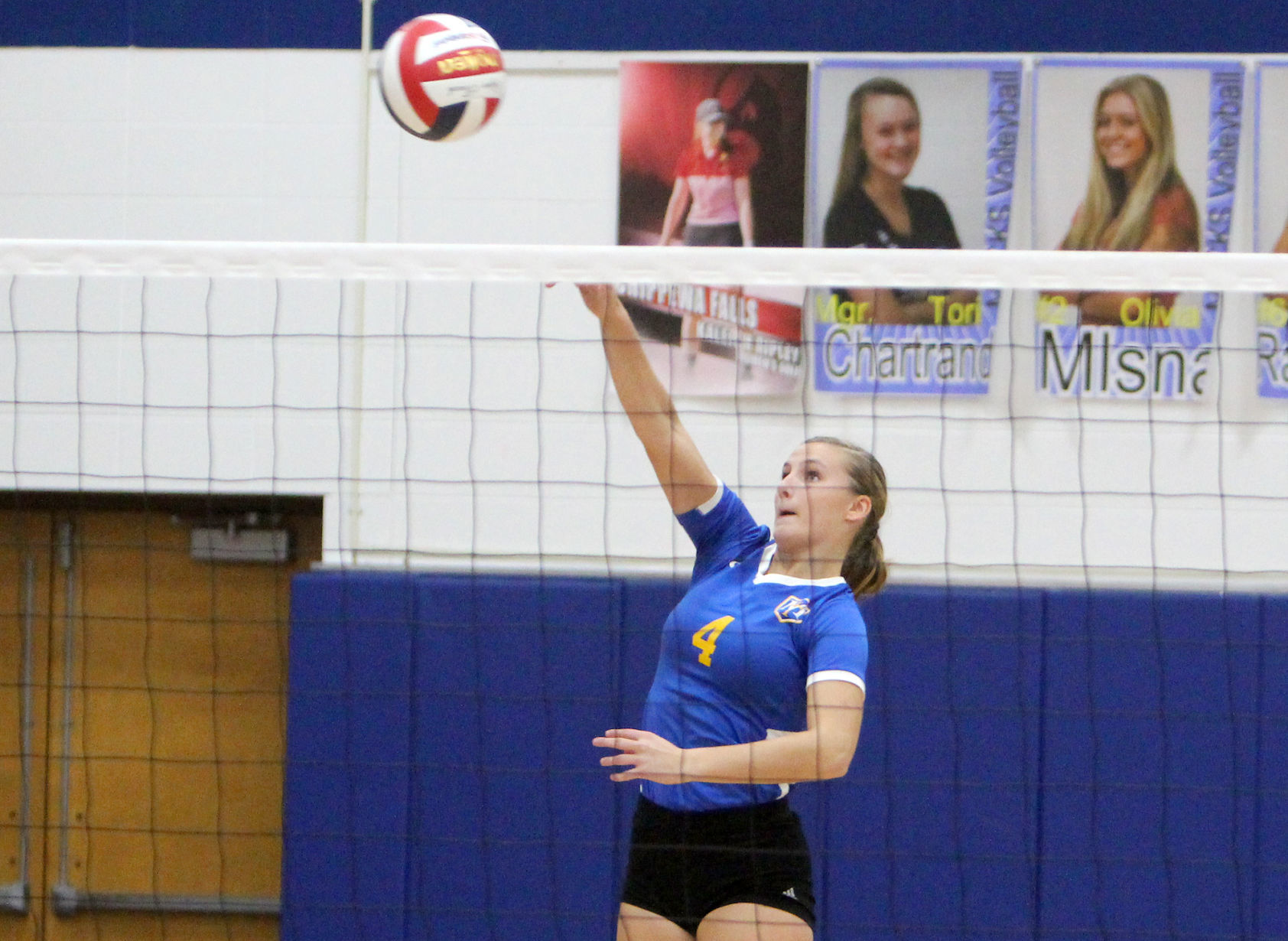 Lake Holcombe at McDonell volleyball 10-22-19